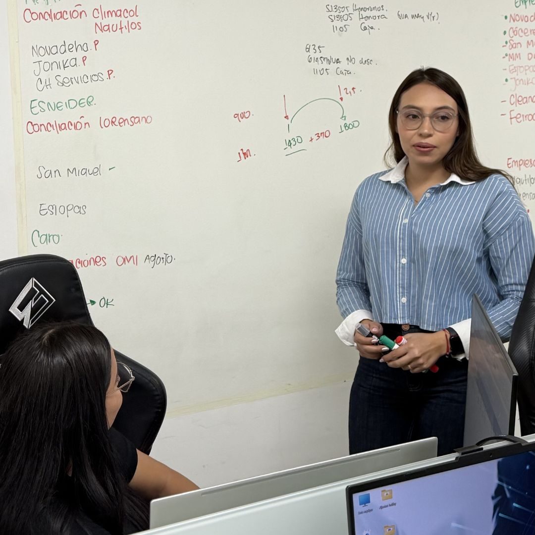 Equipo Conta2 en reunión